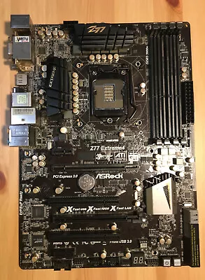 (UNKNOWN CONDITION) ASRock Z77 Extreme4 1155 DDR3 + Intel Core I5-2320  • $80