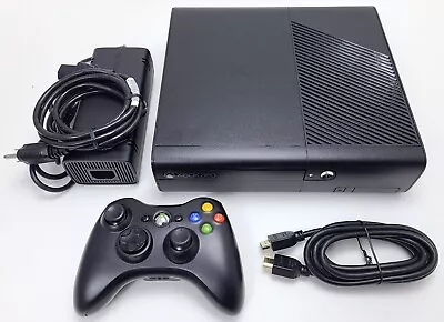 Microsoft XBox 360 E System BLACK Video Game Console 4GB Wireless Bundle 360E • $166.20