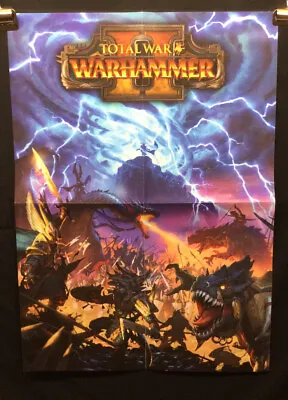 Games Workshop Warhammer 40K Poster. TOTAL WAR. Double Sided. A1 Size. • £9.33