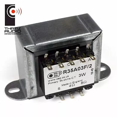 Valve Amplifier Output Transformer 3W PUSH-PULL (ECL82/ UCL82) OEP R35A03/2 • £37