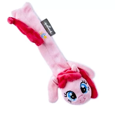 Hallmark Snappums Pinkie Pie My Little Pony Slap Bracelet Plush NEW 8  Long • $4.95