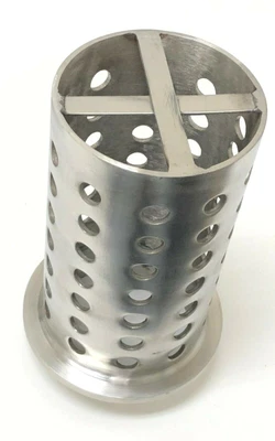 $55.50 • Buy Perforated Flask 4  X 8  Casting Flask Vacuum Casting Stainless 1/8  Wall