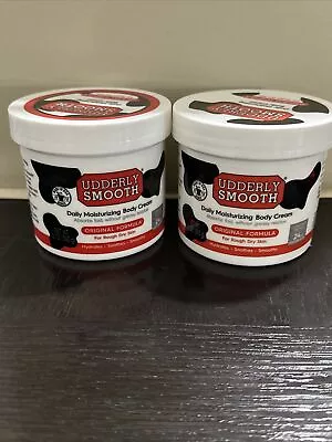 (Lot Of 2)Udderly Smooth Body Skin Moisturizer Cream 12 Oz • $22.97