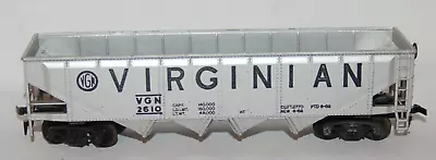 Ho Scale 4 Bay Hopper Virginian Silver Vgn 2610 W Trucks Couplers Read B Nonoper • $9.99