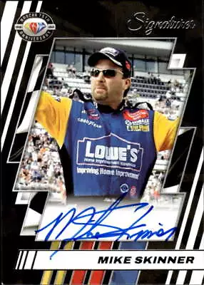 MIKE SKINNER AUTO 2023 Panini Prime 75th Anniversary Signatures NASCAR ID:92727 • $11.99