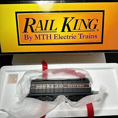 MTH Railking 30-1117 Norfolk & Western Die-Cast Water Tender  MINT_Never Run • $128