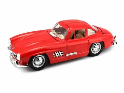 1954 Mercedes-Benz 300SL Coupe Red 1:24 Scale Diecast Model - Bburago 22023RD • $29.95