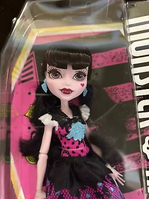 Monster High How Do You Boo First Day Of School Draculaura Doll NIB 2015 • $62.85