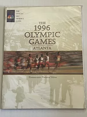 1996 Olympic Games Atlanta Official NBC Viewers Guide Commemorative Sealed • $5