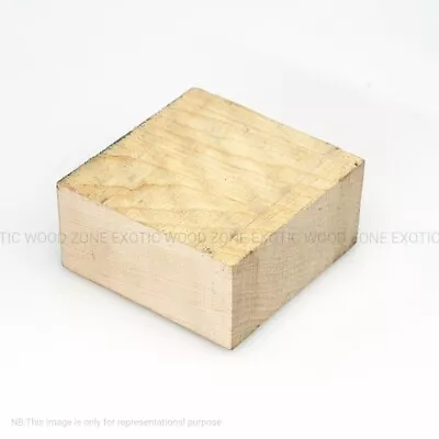 Hard Maple Bowl Platter Turning Blank Square Carving Wood Block Kiln Dried • $78.66