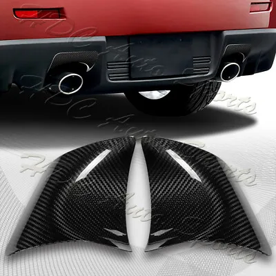 For 08-15 Evolution EVO 10 Carbon Fiber Exhaust Heat Shield Bumper Protector Set • $85.99