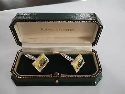 Roderick Charles Horner Cufflinks Mini Silver • £15