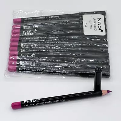 Nabi Lipliner Pencil L35 Pink 0.04 Oz 12 Pack • $13.99