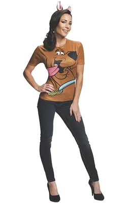 £27.66 • Buy Licensed Scooby Doo Dog Adult Womens Fancy Dress Halloween Costume