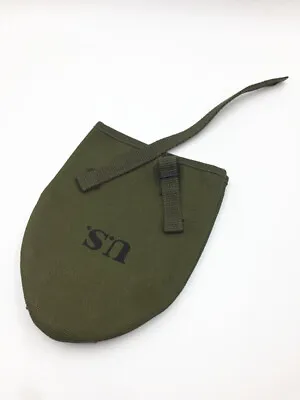 WWII WW2 US Army Usmc Marine M1910 T-Handle Shovel Canvas Cover Pouch Green • $14.99