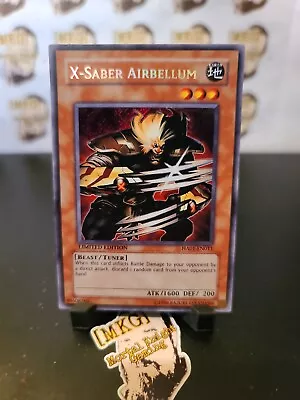 YuGiOh X-Saber Airbellum - HA01-EN011 - Secret Rare - Limited Edition • $5.99