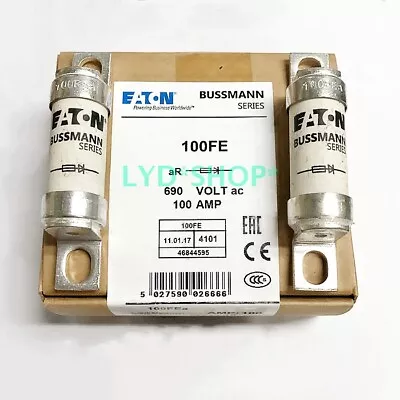 10PCS/1BOX Eaton   Fuse Ceramic Fuse BS88:4 690V 100A 100FE • $143.64