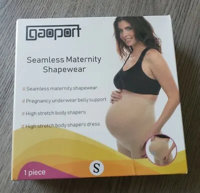 £12.45 • Buy New S Women Maternity Shapewear Pregnancy Abdomen Support Under Dress Seamless