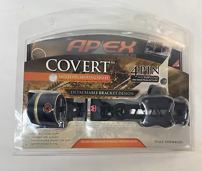 Apex Gear Covert 4 Pin Multi-Pin Moving Crossbow Sight AG2314BD New • $134.95