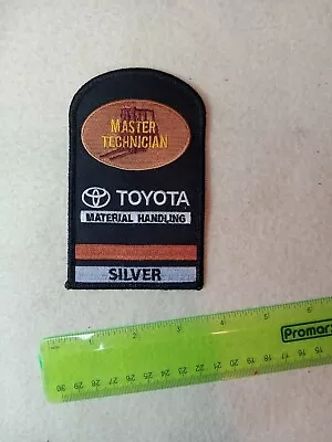 Toyota Material Handling Master Technician Silver Level Arm Patch • $13.45