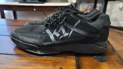 K1X All Net Trainers Shoes Basketball Anti Gravity Shoes Black. Size 14 • $40