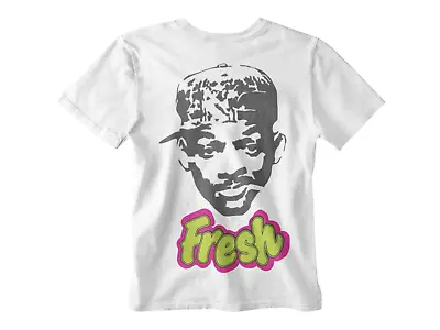 Fresh Prince T-Shirt Will Smith Tee TV Comedy Rap Hip Hop Yolo 90s 00s Retro 2 • £6.99