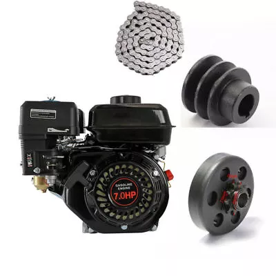 210cc 7HP Pull Start Go Kart Gas Engine OHV 20mm Shaft For Honda GX200 168F • $359.82