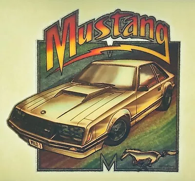 Original Vintage 1979 Mustang Car  Iron On Transfer • $12.99