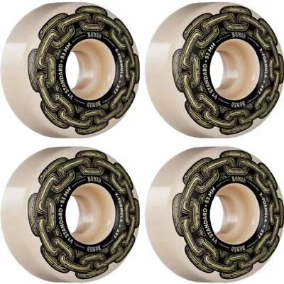 Bones Wheels  X-Formula X97 V1 STD Skateboard Wheels - 53mm 97a (Set Of 4) • $40.99