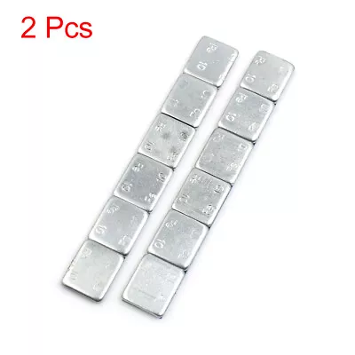 2.1oz Adhesive Back Motorcycle Car Wheel Balance Weights Strips 136 X 19mm 2pcs • $7.59