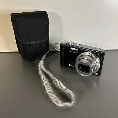 Panasonic Lumix DMC-TZ6 25mm Wide Lens 12x Optical Zoom 10.1MP Digital Camera • £64.99
