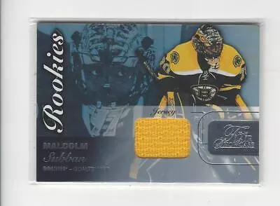 2015-16 Fleer Showcase Flair #43 Malcolm Subban RC Rookie JERSEY Bruins Sabres • $3.99