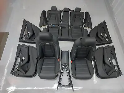 18-20 MERCEDES E63s AMG Black Interior Performance Seat Door Trim  Set • $5399.36