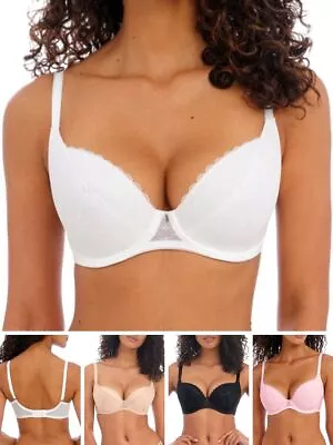 Freya Signature Bra Padded Plunge Underwired Low Gore Plunge Bras Lingerie • £15.95