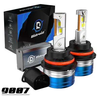 9007/HB5 LED Headlight Bulbs Kit 6500K White High Low Beam Super Bright 36000lm • $39.99