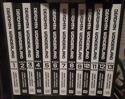 Deadman Wonderland Manga Complete English Set (Volumes 1-13) • $120