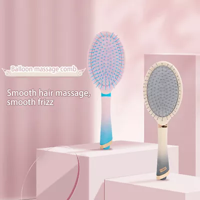 1pc Mini Detangling Hair Brush Handle Magic Anti-static Tangle Angel Hairbru: • £8.16