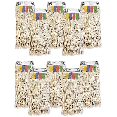 10 X Kentucky Mop Heads (16oz 454G Heavy-Duty Multi-Fold) - CHSA Approved • £27.99