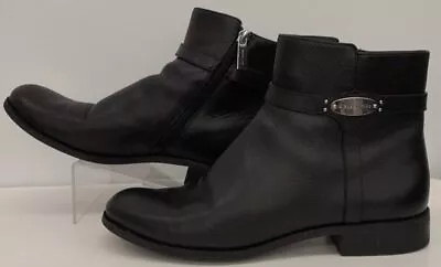 Michael Kors Women's Finley Ankle Black Size 9.5M Boots • $34.99