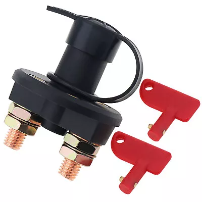 Battery Master Isolator Cut Off Disconnect Switch DC 12V 24V For Marine Car Boat • $10.84