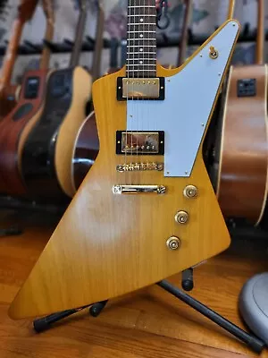 Epiphone Inspired By  Gibson 1958 Explorer Korina Guitar • $900