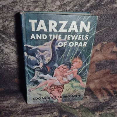 Tarzan And The Jewels Of Opar By Edgar Rice Burroughs -1918 -Vintage Hardback • $21.95