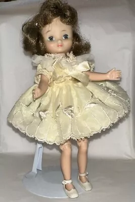 Vintage Betsy McCall Doll American Character 8 Yellow Birthday Party Dress Shoes • $119