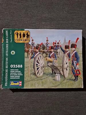 Revell 02588 French Horse Guards Artillery 1/72 Scale 18 Figurines • £10