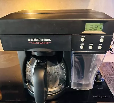 Black & Decker Space Maker Under Cabinet Coffee Maker Tested Working ODC440B RV. • $55.95