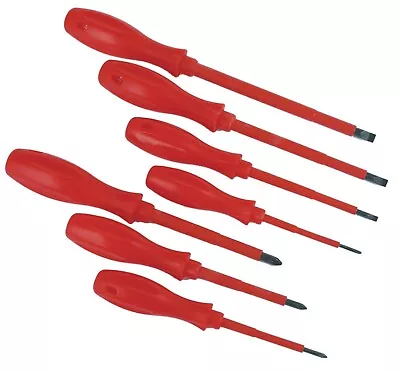 Mannesmann VDE Electrician Screwdriver Set 7 Pcs. 1000 KV AC 1500 KV DC GS TUV   • £10.99