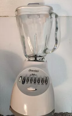 14Spd Oster 6650 Blender With 5Cup Glass Pitcher & Lid • $14.99