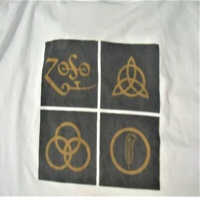 LED ZEPPELIN Four Symbols ZOSO Album Cover T-SHIRT • $13.90