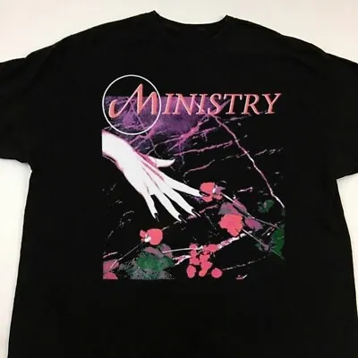 Ministry Band With Sympathy Black Unisex Tshirt Graphic New New Hot • $13.99