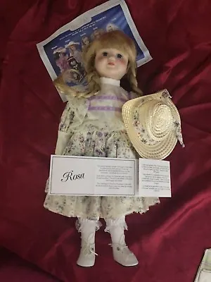 New In Box ~Alburton Dolls ~The Classique Collection  Rosa  • $16.84